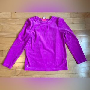 Lilly velour set girls Large